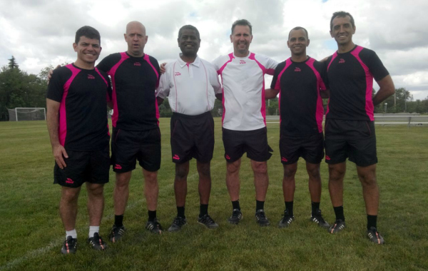 Milton Otaviano e arbitros Copa America