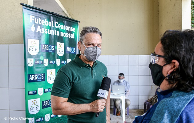 Dr Henrique Bastos nos testes do Caucaia