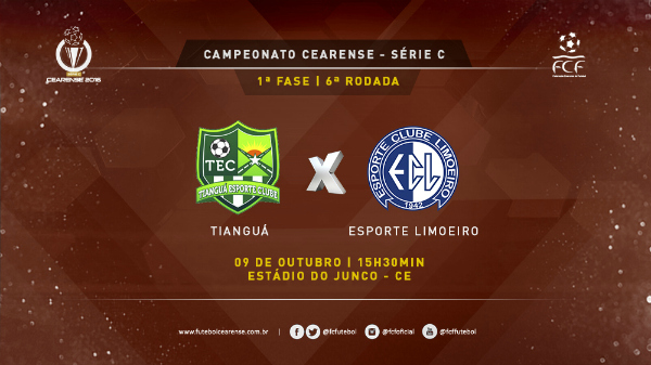 Tiangua x Esporte Limoeiro arte Cearense Serie C