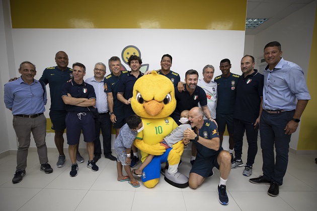 Selecao Master - visita ao Peter Pan