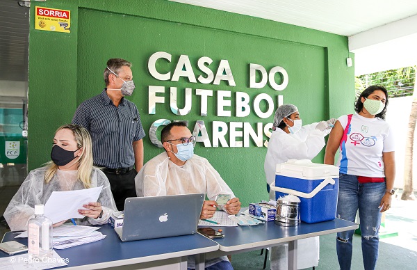 Dr. Henrique nos Testes de Covid da FCF