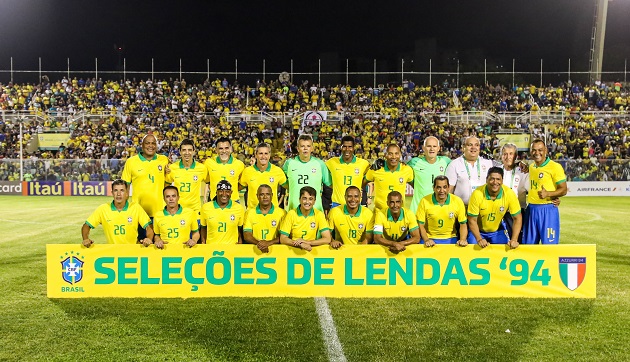 Selecao de lendas - Jogadores do Brasil