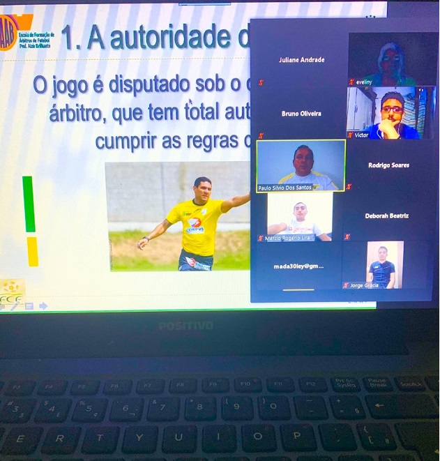 Aulas Online da Escola de Arbitros Alzir Brilhante 2020