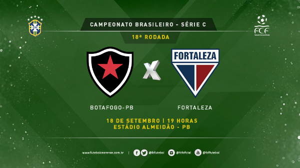 Botafogo-PB x Fortaleza arte Serie C