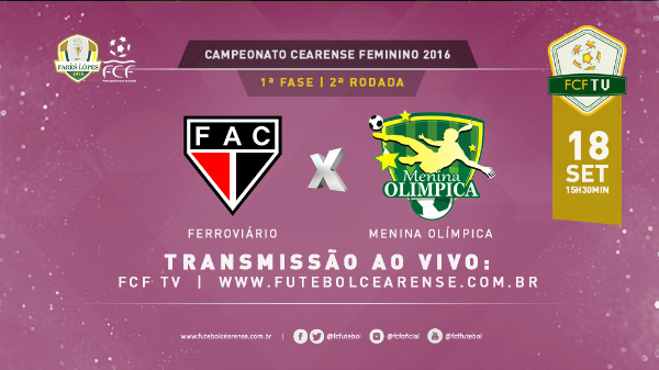 FCF Ferroviario x Olimpica Feminino