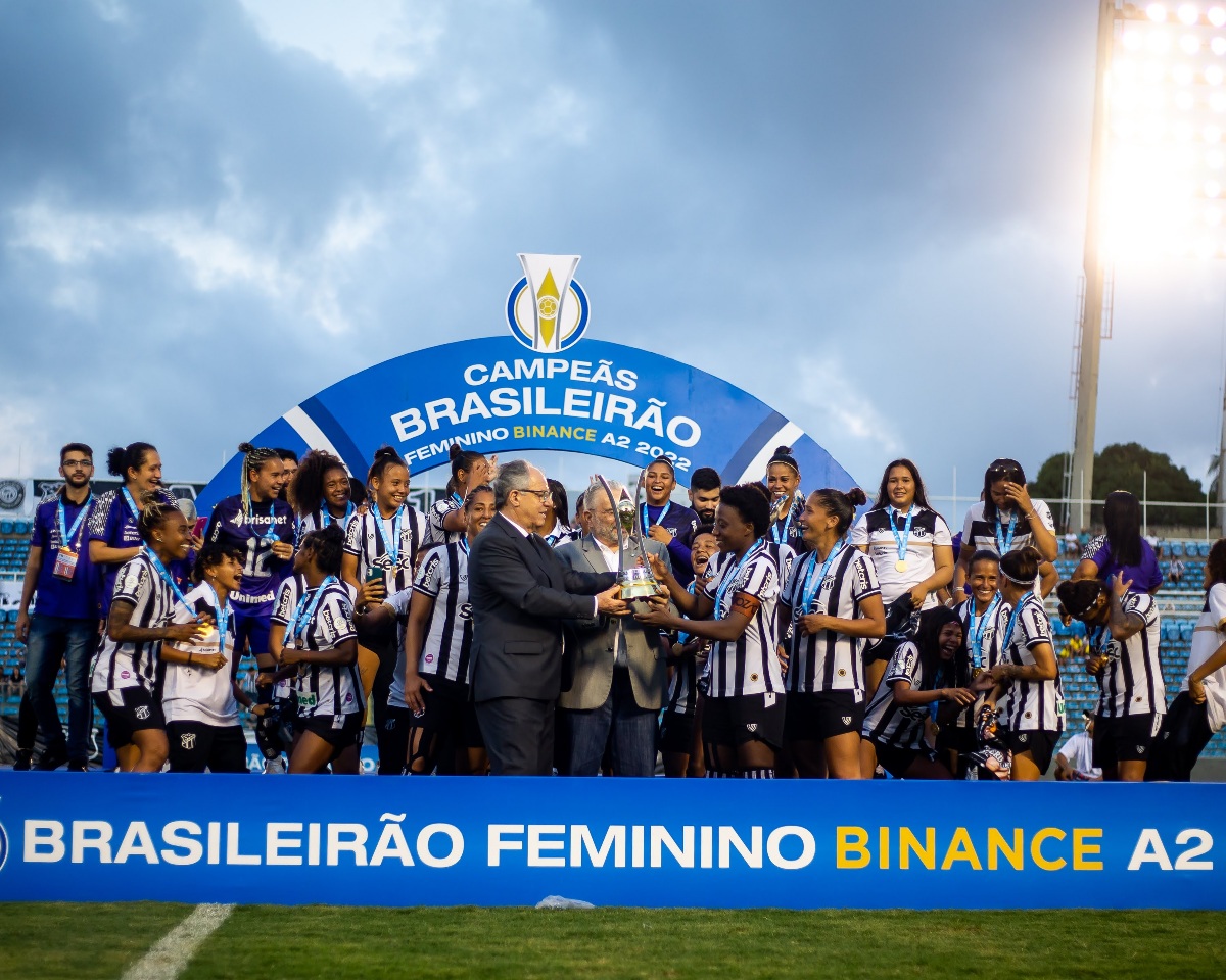 Federação Cearense de Futebol - Meninas do Vozão são campeãs do