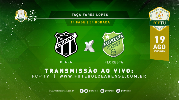 arte fcf tv ceara x floresta fares lopes