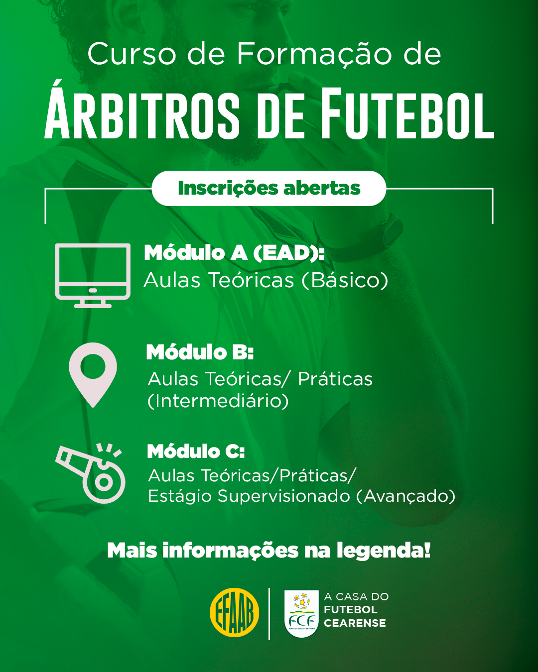 Curso a Distância de Arbitragem - Formação de Árbitros de Futebol