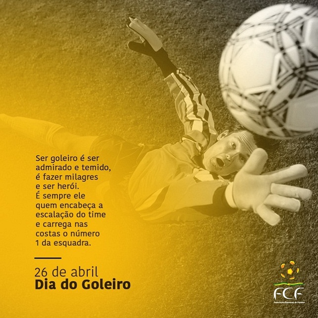 Dia do Goleiro - 26 de abril 