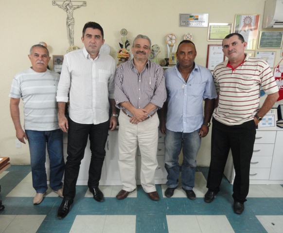 Visita Secretario de Esportes Quixada